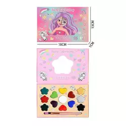 Аквагрим IG 3003 (192) палетка, 13 кольорів, дзеркальце, пензлик, у плівці Аквагрим IG 3003 (192) палетка, 13 кольорів, дзеркальце, пензлик, у плівці