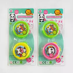 Набір бубнів A 05-7 (544/2) 2 види, 2 штуки на листі Набір бубнів A 05-7 (544/2) 2 види, 2 штуки на листі