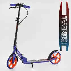 Самокат двоколісний "Skyper" NL - 11299 (4) "Rendal", алюмінієва рама, колеса PU 200 мм, ручне гальмо, в коробці Самокат двоколісний "Skyper" NL - 11299 (4) "Rendal", алюмінієва рама, колеса PU 200 мм, ручне гальмо, в коробці