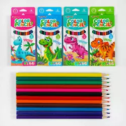 Олівці C 61961 (240) 4 види, 12 шт в упаковці, 12 кольорів, в коробці, ВИДАЄТЬСЯ ТІЛЬКИ МІКС ВИДІВ Олівці C 61961 (240) 4 види, 12 шт в упаковці, 12 кольорів, в коробці, ВИДАЄТЬСЯ ТІЛЬКИ МІКС ВИДІВ