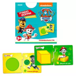 гр Щенячий патруль. Щенопазлики "Учимо форми" ЛП241050У (40) "Ранок", 12 двобічних пазлів, в коробці гр Щенячий патруль. Щенопазлики "Учимо форми" ЛП241050У (40) "Ранок", 12 двобічних пазлів, в коробці