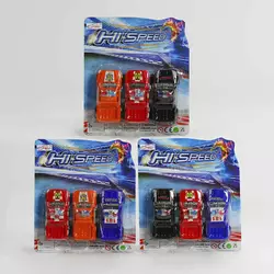 Набір машин 168-3 X-1 (288/2) 3 види, поліцейська служба, інерція, 3 штуки на листі Набір машин 168-3 X-1 (288/2) 3 види, поліцейська служба, інерція, 3 штуки на листі