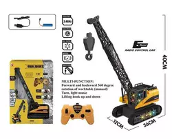 Кран на радіокеруванні A 8863-76 (16) світло, звук, акумулятор 3.7V, в коробці Кран на радіокеруванні A 8863-76 (16) світло, звук, акумулятор 3.7V, в коробці