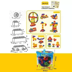 Конструктор MG 1105 (48) 300 елементів, у сумці Конструктор MG 1105 (48) 300 елементів, у сумці