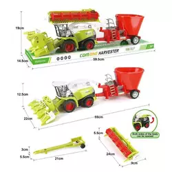 Комбайн 87-5022 (12) інерція, навісне обладнання, причіп, у слюді Комбайн 87-5022 (12) інерція, навісне обладнання, причіп, у слюді