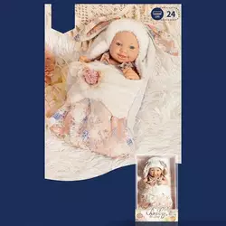 Пупс 8818-8 (48/2) висота 24 см, ковдра-конверт, в коробці Пупс 8818-8 (48/2) висота 24 см, ковдра-конверт, в коробці