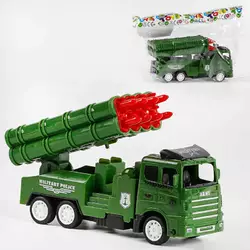 Машинка K 188-15 A (288/2) "Військова техніка", інерція, в пакеті Машинка K 188-15 A (288/2) "Військова техніка", інерція, в пакеті