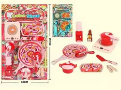 Набір продуктів А 6619-70 (48/2) плитка, посуд, кулер, продукти, на листі Набір продуктів А 6619-70 (48/2) плитка, посуд, кулер, продукти, на листі