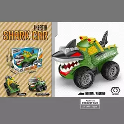 Машинка SY 300-2 (48/2) інерційний механізм, рухливий хвіст та щелепа, в коробці Машинка SY 300-2 (48/2) інерційний механізм, рухливий хвіст та щелепа, в коробці