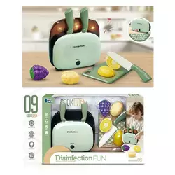 Кухонний набір C 22 (48) підсвічування, звукові ефекти, дезінфектор, 3 ножі, дошка для нарізання, продукти на липучках, в коробці Кухонний набір C 22 (48) підсвічування, звукові ефекти, дезінфектор, 3 ножі, дошка для нарізання, продукти на липучках, в коробці