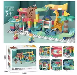 Конструктор 8007 (24/2) 147 деталей, "Дино-парк", в коробці Конструктор 8007 (24/2) 147 деталей, "Дино-парк", в коробці