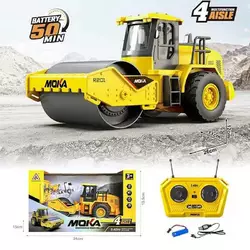 Спецтехніка на радіокеруванні 2136 (24/2) “Дорожній каток”, гумові колеса, акум. 3.7V, пульт 2.4Ghz, USB-кабель, в коробці Спецтехніка на радіокеруванні 2136 (24/2) “Дорожній каток”, гумові колеса, акум. 3.7V, пульт 2.4Ghz, USB-кабель, в коробці