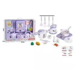 Набір посуду HY 01-1 (10) 18 елементів, варильна поверхня, пароварка, чайник, в коробці Набір посуду HY 01-1 (10) 18 елементів, варильна поверхня, пароварка, чайник, в коробці