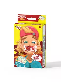 гр Настільна розважальна гра "Veto" VETO-02-01U міні УКР (32) "Danko Toys" гр Настільна розважальна гра "Veto" VETO-02-01U міні УКР (32) "Danko Toys"