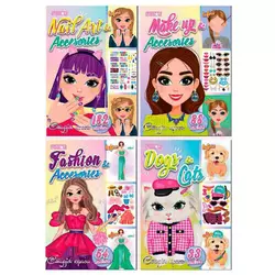 гр Книга з наліпками "Студія краси" РМ-76 (16) "Апельсин" ВИДАЄТЬСЯ МІКС ВИДІВ гр Книга з наліпками "Студія краси" РМ-76 (16) "Апельсин" ВИДАЄТЬСЯ МІКС ВИДІВ