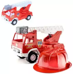 гр Авто Пожарная машина Х2 027 В-2 (10) "Orion", каска, в сетке
