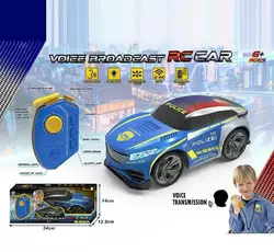 Машина на радіокеруванні R 252 S (24) вбудований акум. 3.7V, пульт 2.4 GHz, звуки, підсвічування, запис та відтворення голосу, зміна голосу, в коробці Машина на радіокеруванні R 252 S (24) вбудований акум. 3.7V, пульт 2.4 GHz, звуки, підсвічування, запис та відтворення голосу, зміна голосу, в коробці