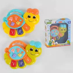 Пианино 59489 (120/2) "ТК Group", УКРАИНСКОЕ ОЗВУЧИВАНИЕ, "Улитка", 2 вида, подсветка, изучение цифр, мелодии, песни, в коробке Пианино 59489 (120/2) "ТК Group", УКРАИНСКОЕ ОЗВУЧИВАНИЕ, "Улитка", 2 вида, подсветка, изучение цифр, мелодии, песни, в коробке