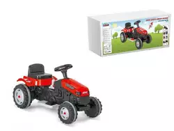 Трактор 05-116 (1) ЧЕРВОНИЙ "Pilsan", акумулятор 6V, сидіння, що регулюється, колеса з гумовими накладками, в коробці Трактор 05-116 (1) ЧЕРВОНИЙ "Pilsan", акумулятор 6V, сидіння, що регулюється, колеса з гумовими накладками, в коробці