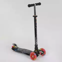 Самокат А 24659 /779-1308 MAXI "Best Scooter" (1) пластмассовый, 4 колеса PU, СВЕТ, трубка руля алюминиевая, d=12см, в коробке Самокат А 24659 /779-1308 MAXI "Best Scooter" (1) пластмассовый, 4 колеса PU, СВЕТ, трубка руля алюминиевая, d=12см, в коробке