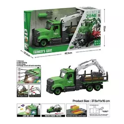 Спецтехніка YW 9073 B (24/2) вантажівка, звуки, підсвічування, інерція, конструктор, викрутка, в коробці Спецтехніка YW 9073 B (24/2) вантажівка, звуки, підсвічування, інерція, конструктор, викрутка, в коробці