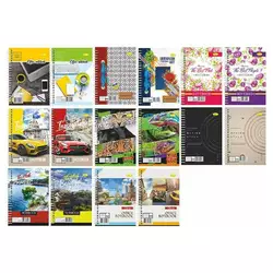 гр Блокнот В-Л4-80 (10) А4, 80арк, лаповка,пружина зверху "Апельсин" ВИДАЄТЬСЯ МІКС ВИДІВ гр Блокнот В-Л4-80 (10) А4, 80арк, лаповка,пружина зверху "Апельсин" ВИДАЄТЬСЯ МІКС ВИДІВ