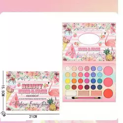 Косметика IG 3086 (144/12) палетка, 30 кольорів, пензлик, дзеркальце, у плівці Косметика IG 3086 (144/12) палетка, 30 кольорів, пензлик, дзеркальце, у плівці