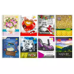 гр Блокнот Б-ЛВ5-120 (8) В5, 120арк, клітинка, пластик, пружина збоку ВИДАЄТЬСЯ МІКС ВИДІВ "Апельсин" гр Блокнот Б-ЛВ5-120 (8) В5, 120арк, клітинка, пластик, пружина збоку ВИДАЄТЬСЯ МІКС ВИДІВ "Апельсин"