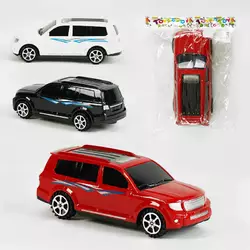 Машинка 8011-3 AC (160/2) 3 кольори, позашляховик, інерція, у пакеті, ВИДАЄТЬСЯ ТІЛЬКИ МІКС ВИДІВ Машинка 8011-3 AC (160/2) 3 кольори, позашляховик, інерція, у пакеті, ВИДАЄТЬСЯ ТІЛЬКИ МІКС ВИДІВ