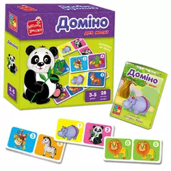 гр Доміно "Зоопарк" - VT 2100-07 укр. (18) "Vladi Toys", 18 шт, в коробці гр Доміно "Зоопарк" - VT 2100-07 укр. (18) "Vladi Toys", 18 шт, в коробці