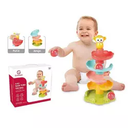 Лабіринт YL 1306 (18) 2 м`ячики, мавпочка, 5 деталей лабіринту, в коробці Лабіринт YL 1306 (18) 2 м`ячики, мавпочка, 5 деталей лабіринту, в коробці