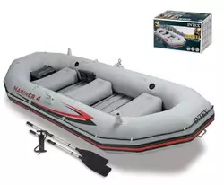 Intex Човен 68376 NP (1) "MARINER 4" Чотиримісний, Розмір:328x145x48 см Intex Човен 68376 NP (1) "MARINER 4" Чотиримісний, Розмір:328x145x48 см
