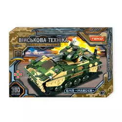 Конструктор “Військова техніка” 70442 (24) "Teko", 380 деталей, БМП “Marder”, в коробці Конструктор “Військова техніка” 70442 (24) "Teko", 380 деталей, БМП “Marder”, в коробці