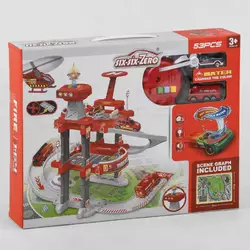 Трек 660 А-305 (18/2) 3 поверхи, 2 машинки, 1 машинка змінює колір, світло, звук, в коробці Трек 660 А-305 (18/2) 3 поверхи, 2 машинки, 1 машинка змінює колір, світло, звук, в коробці