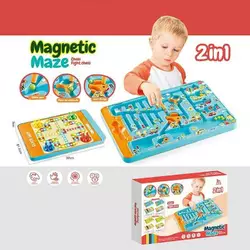Магнітна гра 2в1 898-9110 (36) сортер, настільна гра, магнітний стилус, в коробці Магнітна гра 2в1 898-9110 (36) сортер, настільна гра, магнітний стилус, в коробці