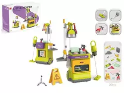 Набір для прибирання 667-64 (12) 20 елементів, пилосос на батарейках, пульверизатор, щітка, швабра, в коробці Набір для прибирання 667-64 (12) 20 елементів, пилосос на батарейках, пульверизатор, щітка, швабра, в коробці