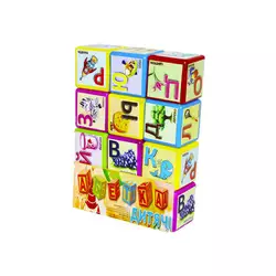 гр Кубики "Абетка" 12 шт 18231 велика (16) "M Toys", УКРАЇНСЬКА МОВА гр Кубики "Абетка" 12 шт 18231 велика (16) "M Toys", УКРАЇНСЬКА МОВА