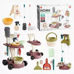 Набір для прибирання 667-56 (8) 26 елементів, пилосос на батарейках, в коробці Набір для прибирання 667-56 (8) 26 елементів, пилосос на батарейках, в коробці