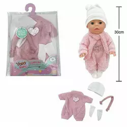 Одяг для пупса YLC 335 A (120) на пупса висотою 30-35 см, в пакеті Одяг для пупса YLC 335 A (120) на пупса висотою 30-35 см, в пакеті