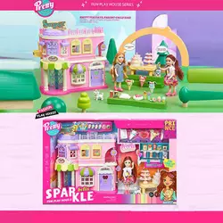 Будиночок з лялькою 7014 (8) меблі, аксесуари, в коробці Будиночок з лялькою 7014 (8) меблі, аксесуари, в коробці