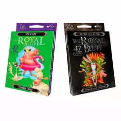 гр Карткова гра "The royal bluff" Вірю Не Вірю RBL-01-01U,RBL-01-02U /укр/ (32) "Danko Toys" гр Карткова гра "The royal bluff" Вірю Не Вірю RBL-01-01U,RBL-01-02U /укр/ (32) "Danko Toys"