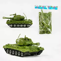 Танк H 666-1 (120/2) інерція, рухлива башта, кулемет, у пакеті Танк H 666-1 (120/2) інерція, рухлива башта, кулемет, у пакеті