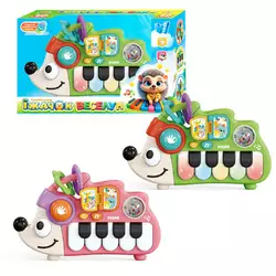 Піаніно "Їжачок веселун" 37746 (72) "WToys", 2 кольори, ОЗВУЧУВАННЯ УКРАЇНСЬКОЮ МОВОЮ, 10 казок, 10 пісень, барабан, ноти, цифри, в коробці Піаніно "Їжачок веселун" 37746 (72) "WToys", 2 кольори, ОЗВУЧУВАННЯ УКРАЇНСЬКОЮ МОВОЮ, 10 казок, 10 пісень, барабан, ноти, цифри, в коробці