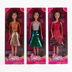 Лялька SK 029 A (144/2) 3 види, двоколірні паєтки, в коробці, ВИДАЄТЬСЯ ТІЛЬКИ МІКС ВИДІВ Лялька SK 029 A (144/2) 3 види, двоколірні паєтки, в коробці, ВИДАЄТЬСЯ ТІЛЬКИ МІКС ВИДІВ