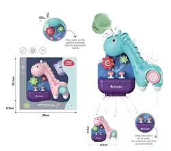 Гра для ванни Y 8606 (48/2) "Жирафик", 2 кольори, лієчка, в коробці Гра для ванни Y 8606 (48/2) "Жирафик", 2 кольори, лієчка, в коробці