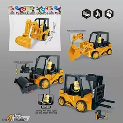 Спецтехніка 8825 (360/2) 4 види, будівельна машина, інерційний механізм, у пакеті Спецтехніка 8825 (360/2) 4 види, будівельна машина, інерційний механізм, у пакеті