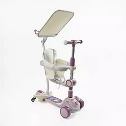 Самокат 5в1 "Skyper" FJ-33822 (4) колеса PU125х40мм зі світлом, укр озвучування та підсвічування платформи,с ДОП. КОЛЕСАМИ, захисний бампер, в коробці Самокат 5в1 "Skyper" FJ-33822 (4) колеса PU125х40мм зі світлом, укр озвучування та підсвічування платформи,с ДОП. КОЛЕСАМИ, захисний бампер, в коробці