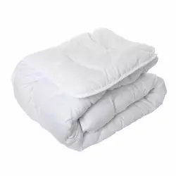 гр Ковдра "Polaris" 2020012 1,5 зимова, мікрофібра, силіконізоване волокно 145х210 см. - колір білий (1) "Homefort" гр Ковдра "Polaris" 2020012 1,5 зимова, мікрофібра, силіконізоване волокно 145х210 см. - колір білий (1) "Homefort"