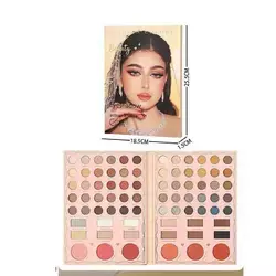 Косметика IG 3070 (96/8) 60 кольорів тіней, хайлайтери, рум`яна, у коробці Косметика IG 3070 (96/8) 60 кольорів тіней, хайлайтери, рум`яна, у коробці