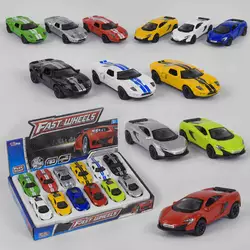 Набір машин 6590 D (24) "Play Smart", металопластик, ЦІНА ЗА 12 ШТУК В БЛОЦІ Набір машин 6590 D (24) "Play Smart", металопластик, ЦІНА ЗА 12 ШТУК В БЛОЦІ